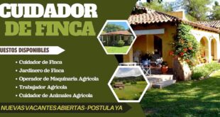 CUIDADOR DE FINCA
