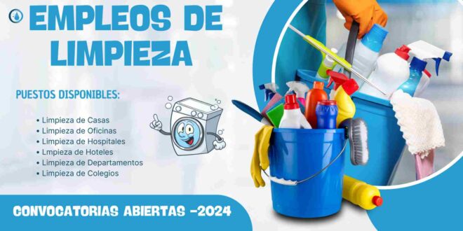EMPLEOS DE LIMPIEZA