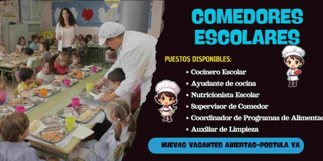 COMEDORES ESCOLARES