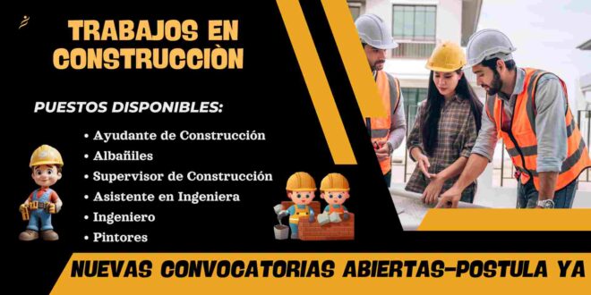 TRABAJOS EN CONSTRUCCION