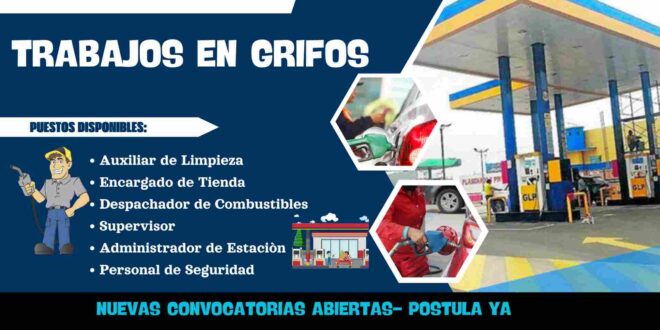 TRABAJOS EN GRIFOS