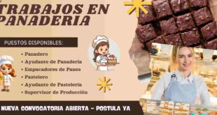 TRABAJOS EN PANADERIA