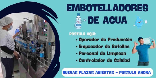 EMBOTELLADORES DE AGUA
